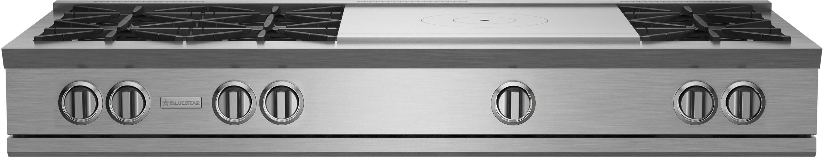 BlueStar - 59.875 inch wide Gas Cooktop in Stainless - RGTNB606FTV2L