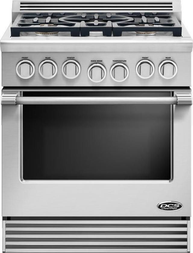 DCS - 4.6 cu. ft Gas Range in Stainless - RGV-305-N