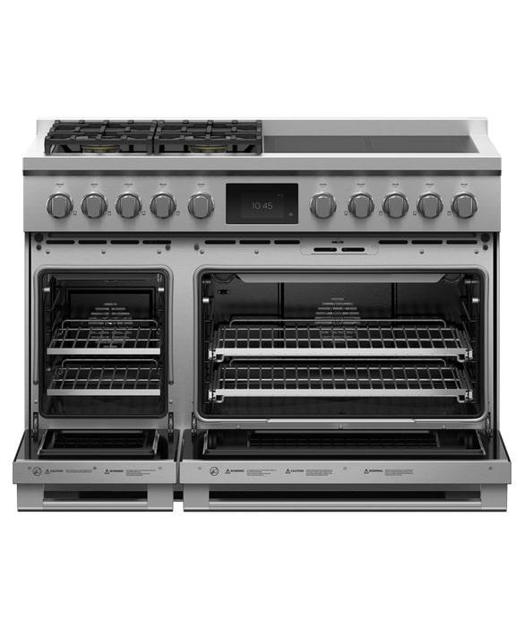 Fisher Paykel - 6.9 cu. ft Dual Fuel Range in Stainless - RHV3-484-L