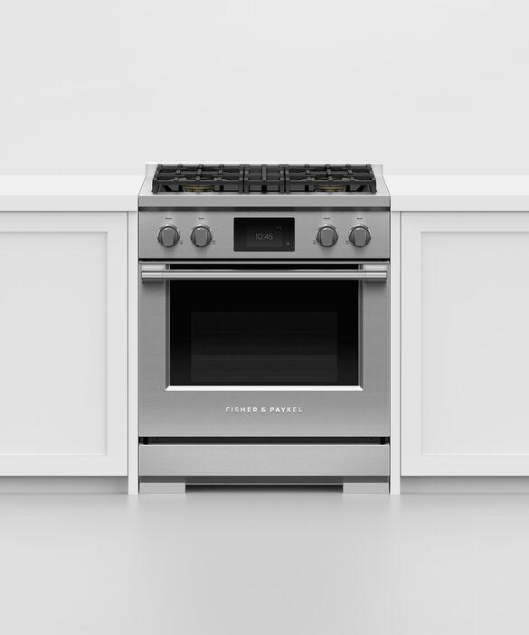 Fisher Paykel - 4 cu. ft Induction Range in Stainless - RIV3-304