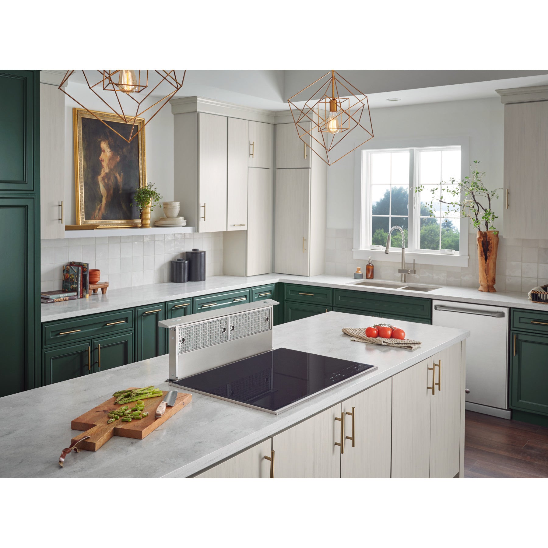 Broan - 36 Inch 600 CFM Downdraft Vent in Stainless - RMDD3604