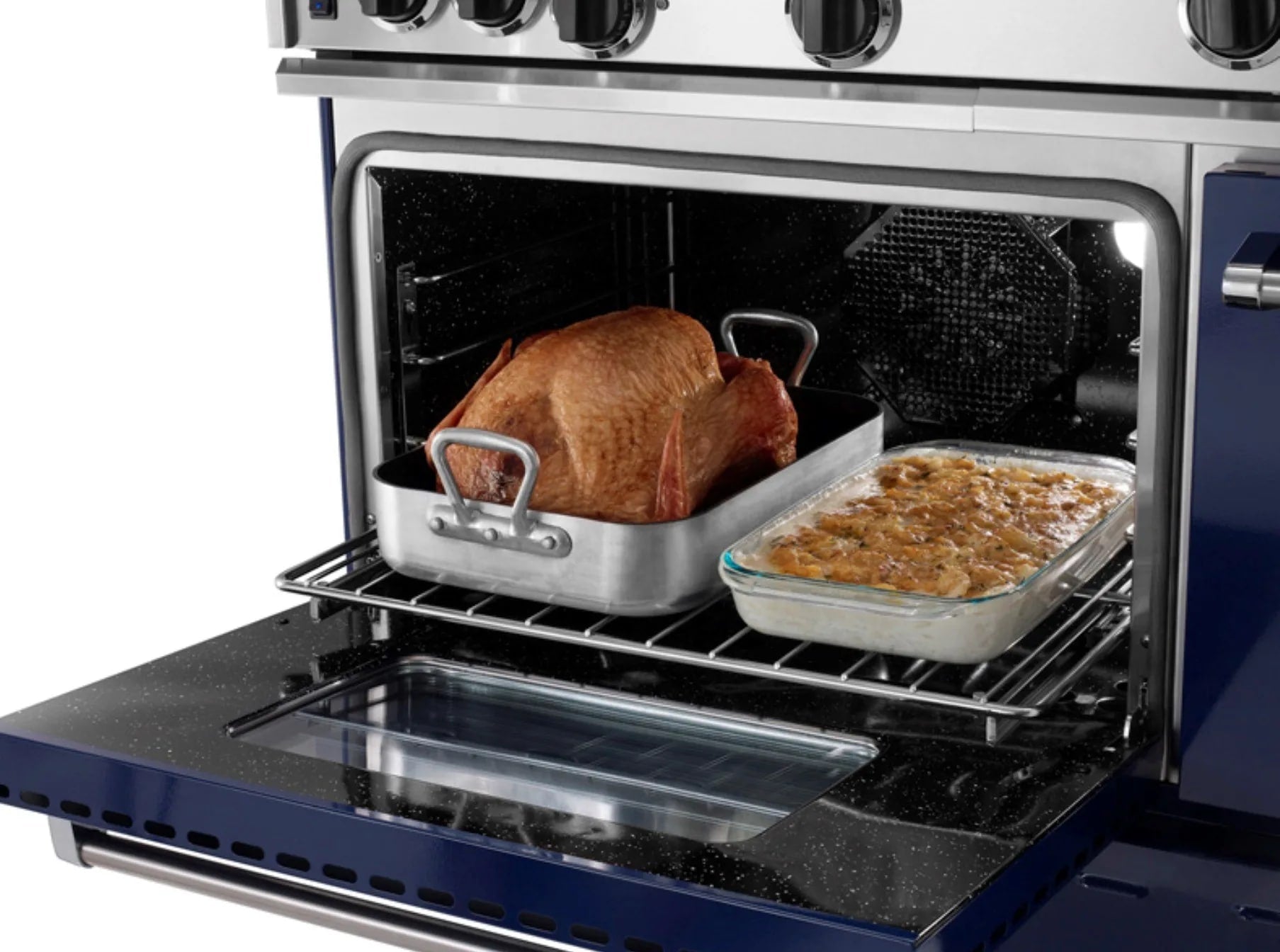 BlueStar - 5 cu. ft Gas Range in Stainless - RNB366BV2L