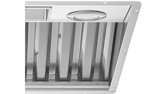 Dacor - 21.4375 Inch 600 CFM Blower and Insert Vent in Stainless - RNIVS1