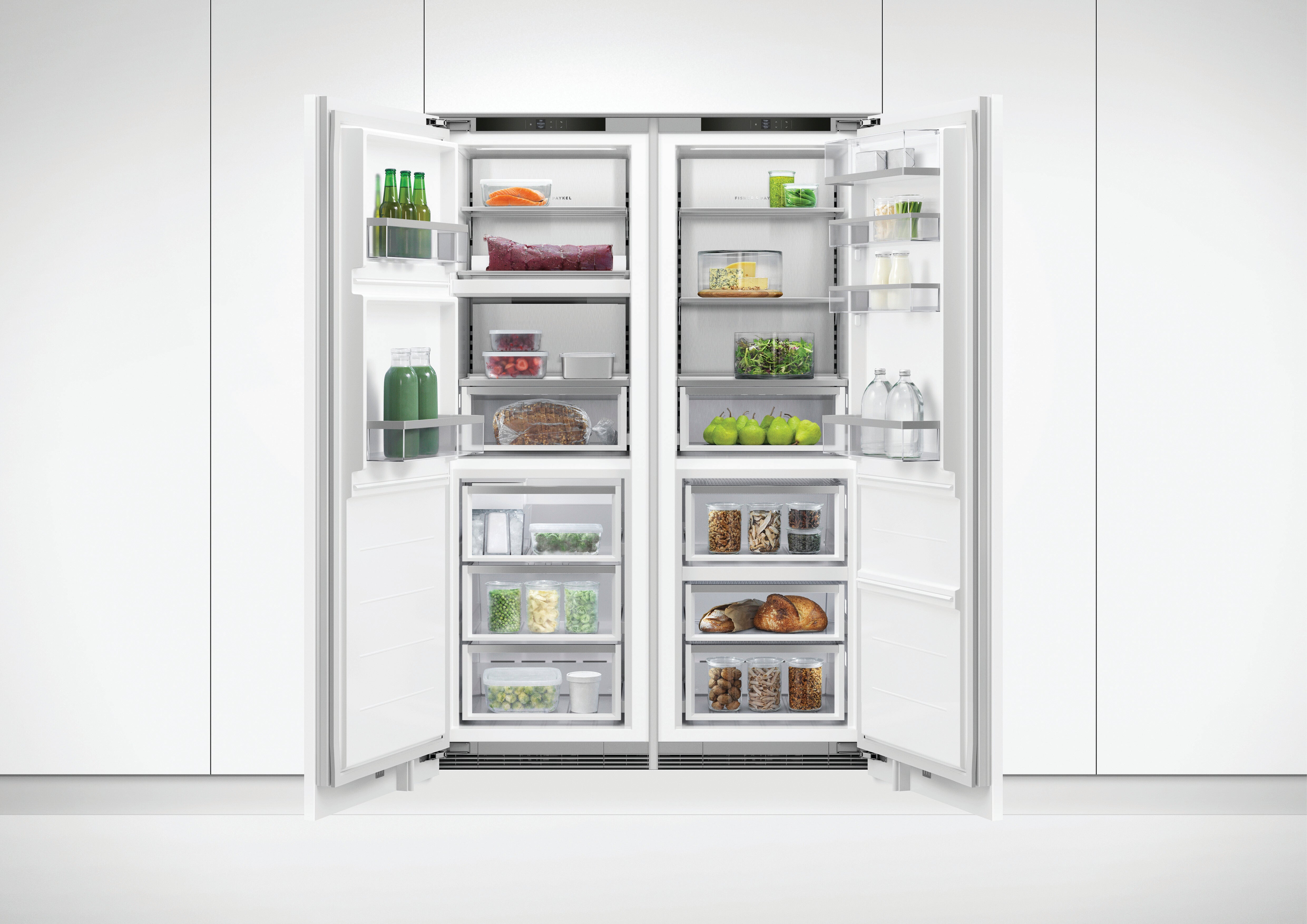 Fisher & Paykel - 10.7 cu. Ft Upright Freezer in Panel Ready - RS2474F3LJ1
