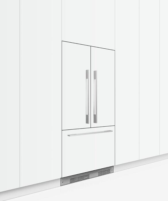 Fisher Paykel - 35.7 Inch 16.8 cu. ft Built In / Integrated French Door Refrigerator in Panel Ready - RS36A72J1 N