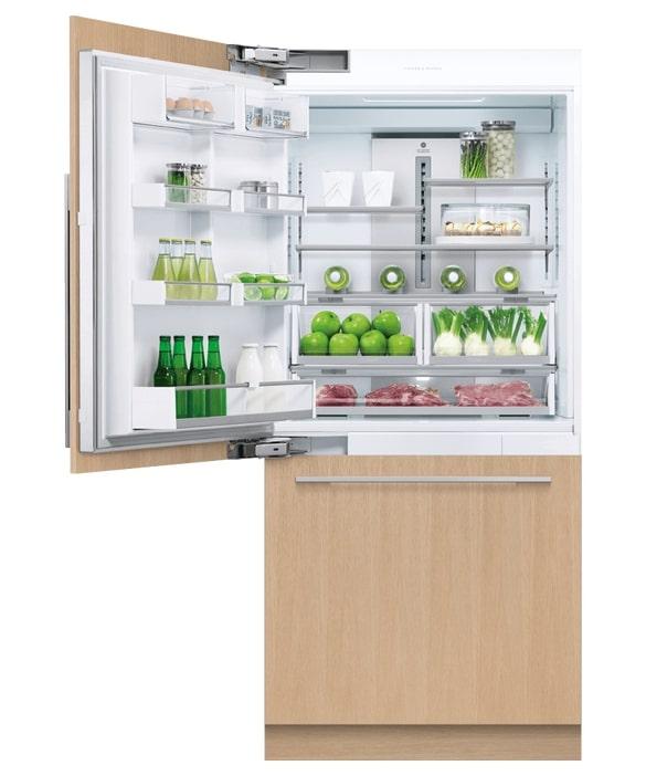 Fisher Paykel - 35.6875 Inch 16.8 cu. ft Built In / Integrated Bottom Mount Refrigerator in Panel Ready - RS36W80LJ1 N