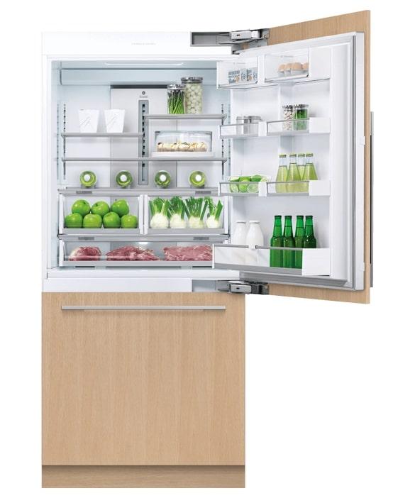 Fisher Paykel - 35.6875 Inch 16.8 cu. ft Built In / Integrated Bottom Mount Refrigerator in Panel Ready - RS36W80RJ1 N