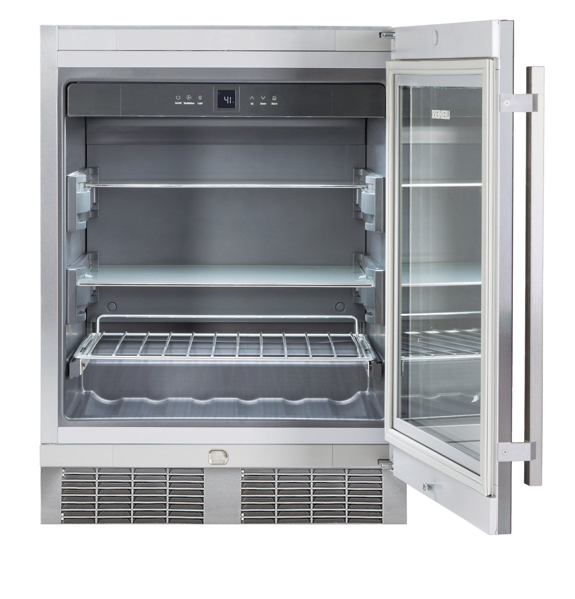 Liebherr - 23.5625 Inch 3.8 cu. ft Built In / Integrated Beverage Centre Refrigerator in Stainless - RU510