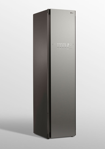 LG - Styler 3 Hangers + 1 Pants Hanger Steam Clothing Care System in Mirror - S3MFBN