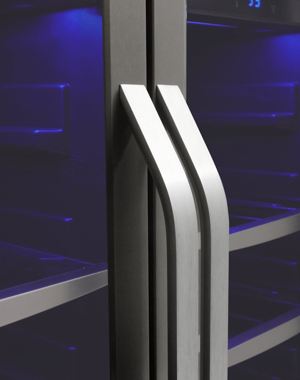 Silhouette - 23.8 Inch 5.1 cu. ft Wine Fridge Refrigerator in Stainless - SBC051D1BSS