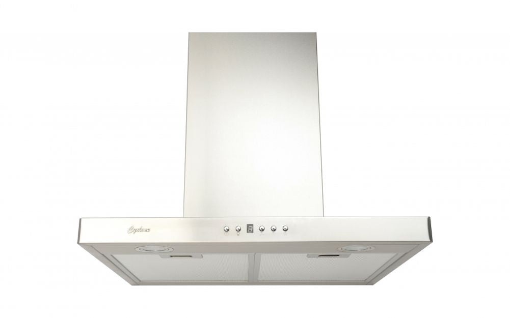 Cyclone - 35.625 Inch 300 CFM Wall Mount and Chimney Range Vent in Stainless - SC32236