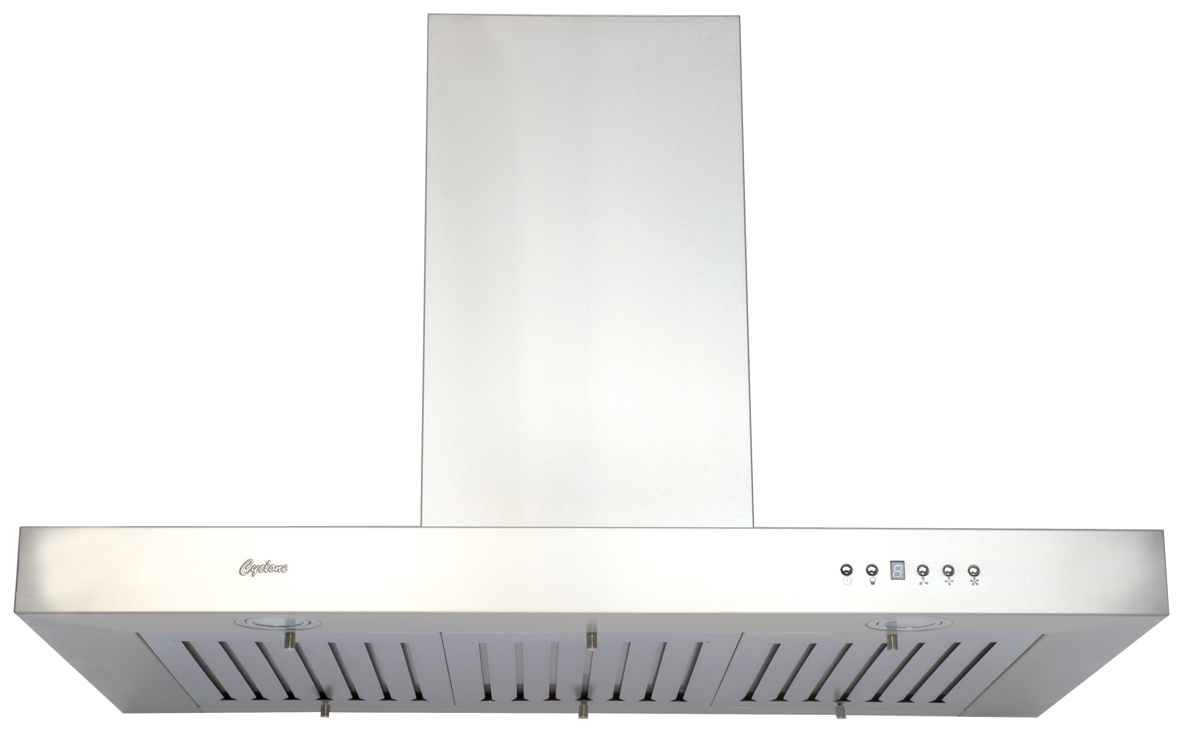 Cyclone - 35.5 Inch 300 CFM Wall Mount and Chimney Range Vent in Stainless - SCB31436