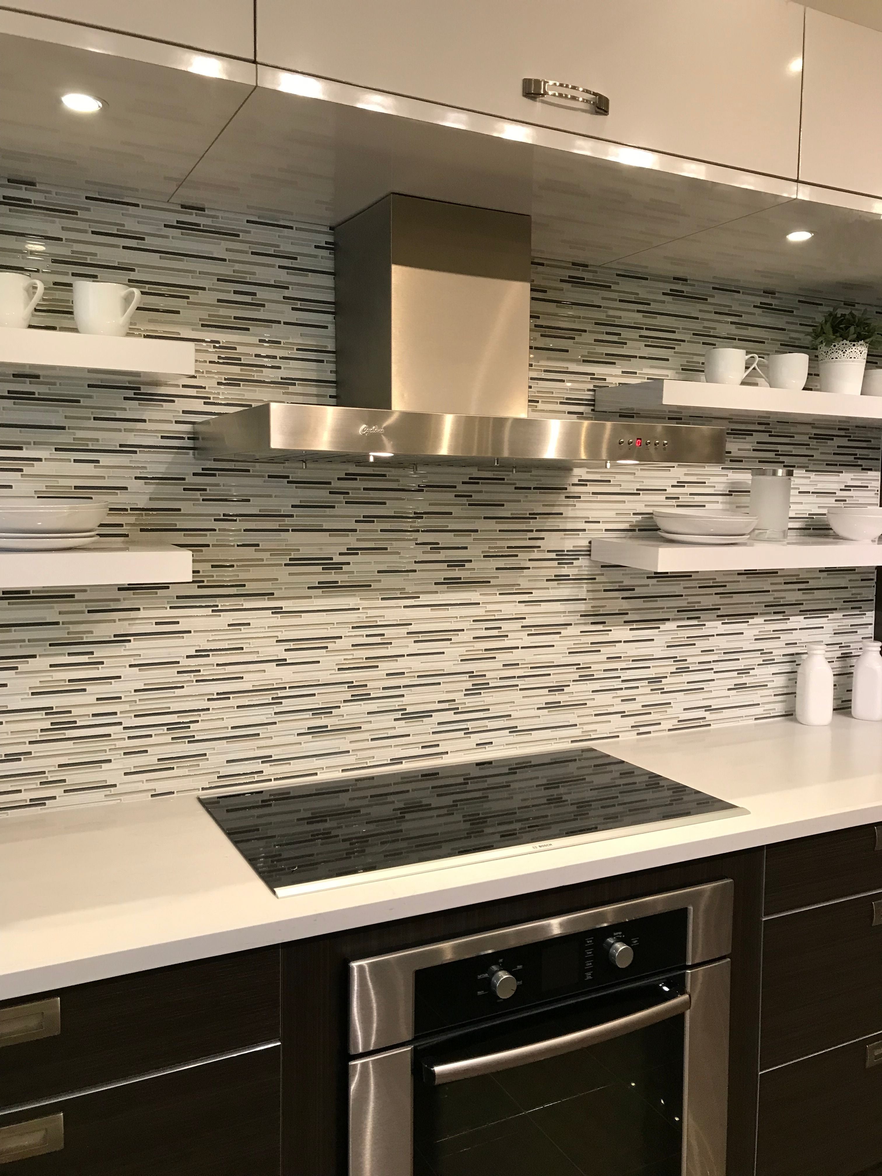 Cyclone - 35.5 Inch 300 CFM Wall Mount and Chimney Range Vent in Stainless - SCB31436