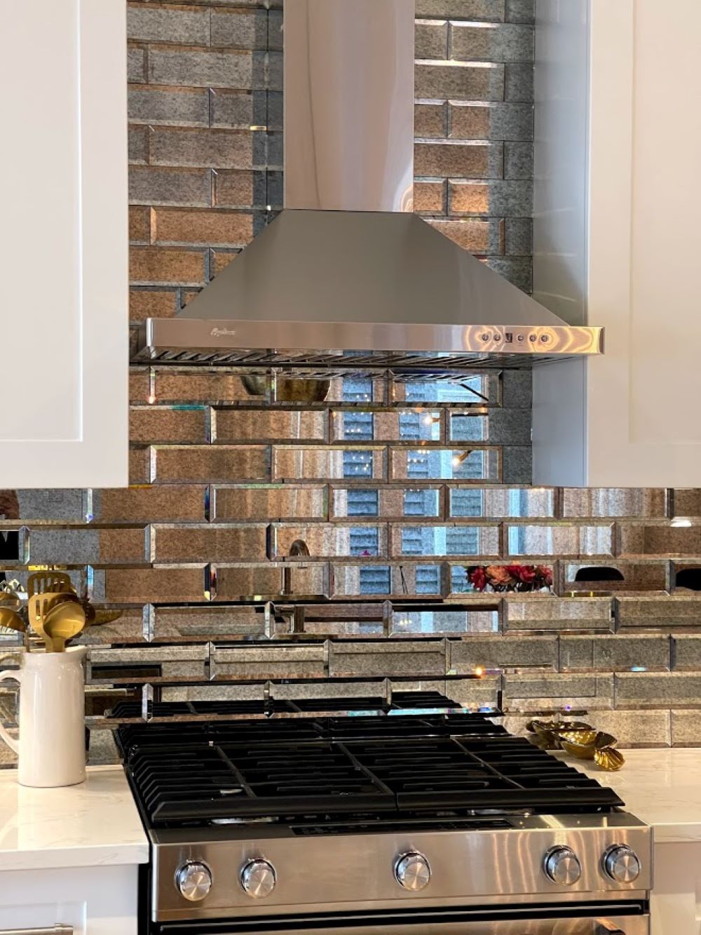 Cyclone - 35.625 Inch 300 CFM Wall Mount and Chimney Range Vent in Stainless - SCB31936