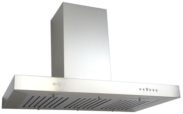 Cyclone - 23.3 Inch 55 CFM Wall Mount and Chimney Range Vent in Stainless - SCB51424