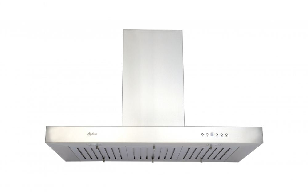 Cyclone - 23.3 Inch 55 CFM Wall Mount and Chimney Range Vent in Stainless - SCB51424
