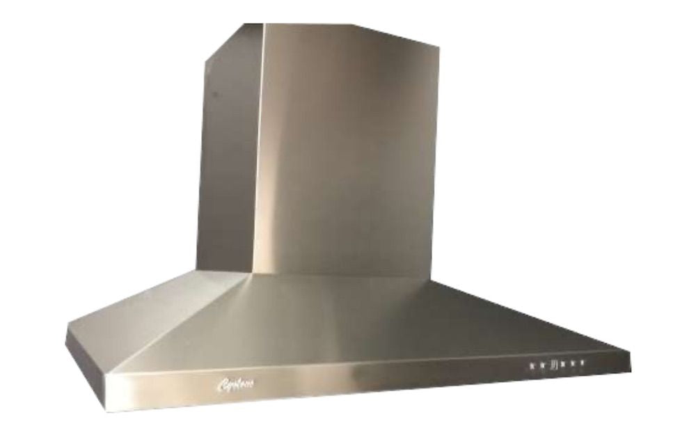 Cyclone - 35.75 Inch 550 CFM Wall Mount and Chimney Range Vent in Stainless - SCB51636