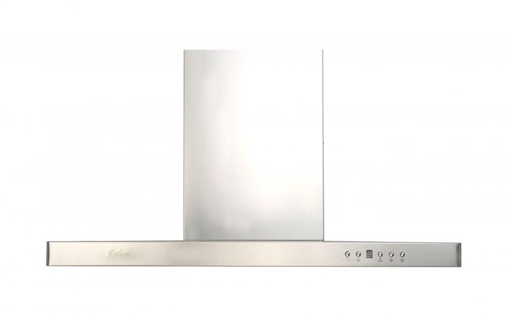 Cyclone - 23.625 Inch 650 CFM Wall Mount and Chimney Range Vent in Stainless - SCB72224