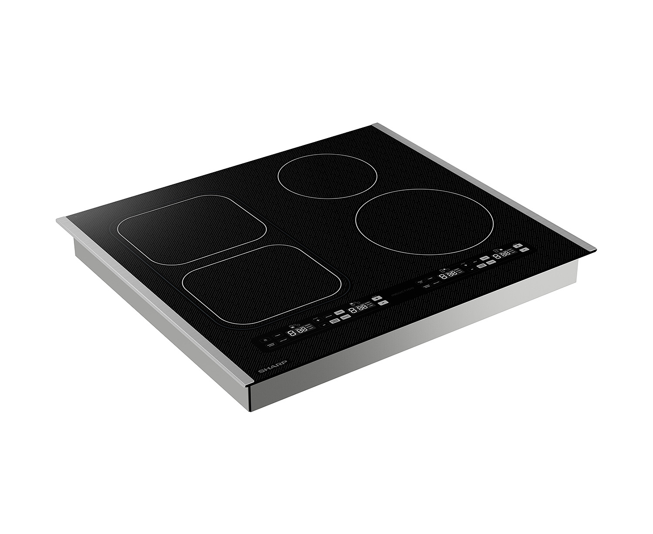 Sharp - 24 inch wide Induction Cooktop in Black - SCH2443GB