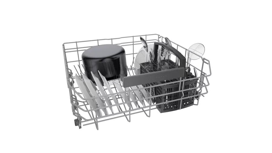 Bosch - 46 dBA Built In Dishwasher in White - SGE53C52UC