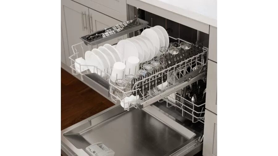Bosch - 46 dBA Built In Dishwasher in Stainless - SGE53C55UC