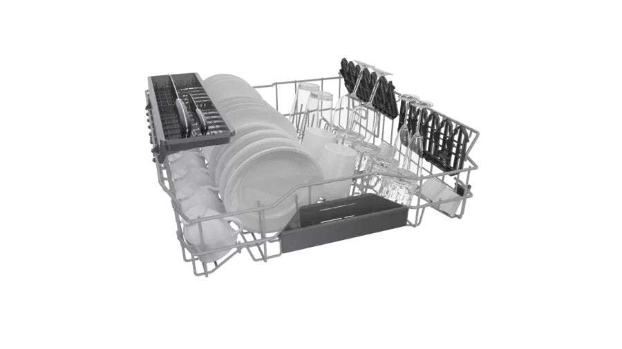 Bosch - 46 dBA Built In Dishwasher in Stainless - SGE53C55UC