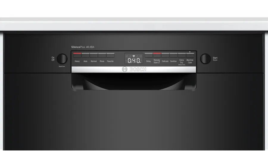 Bosch - 46 dBA Built In Dishwasher in Black - SGE53C56UC