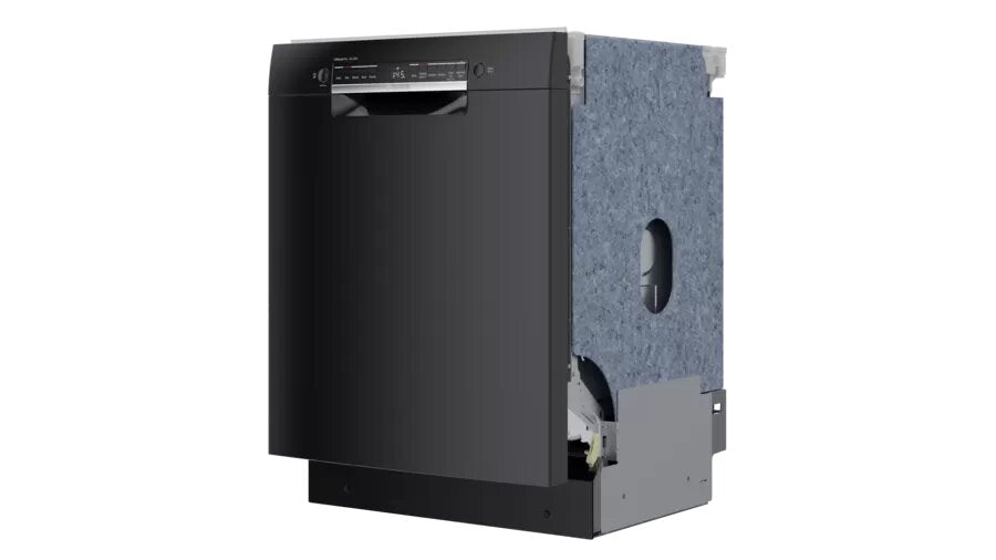 Bosch - 46 dBA Built In Dishwasher in Black - SGE53C56UC