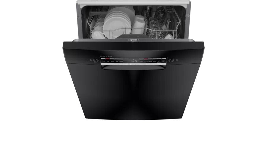 Bosch - 46 dBA Built In Dishwasher in Black - SGE53C56UC