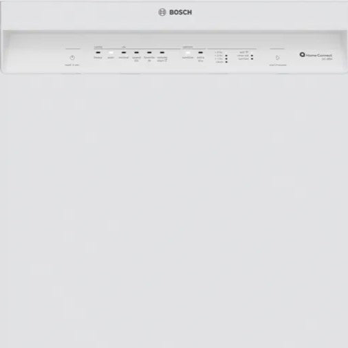 Bosch - 50 dBA Built In Dishwasher in White - SHE3AEM2N