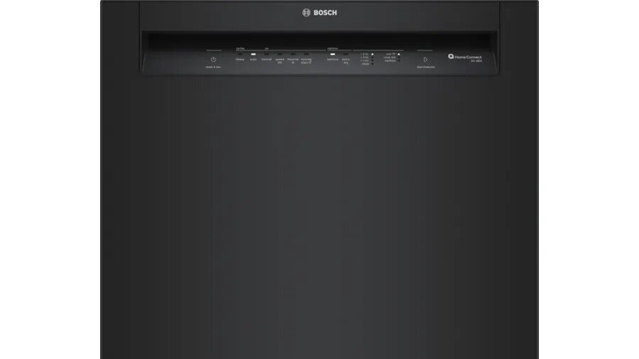 Bosch - 50 dBA Built In Dishwasher in Black - SHE3AEM6N