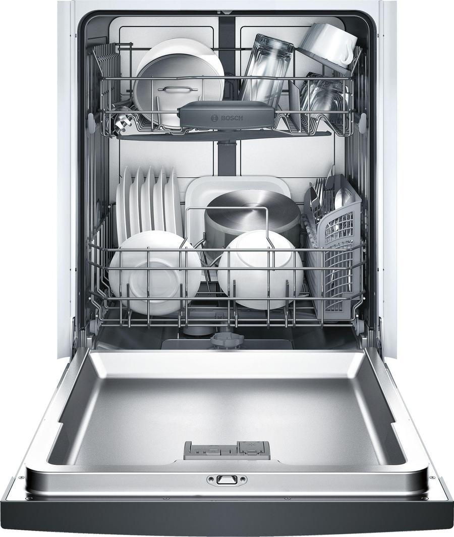 Bosch - 50 dBA Built In Dishwasher in Black - SHE3AR76UC