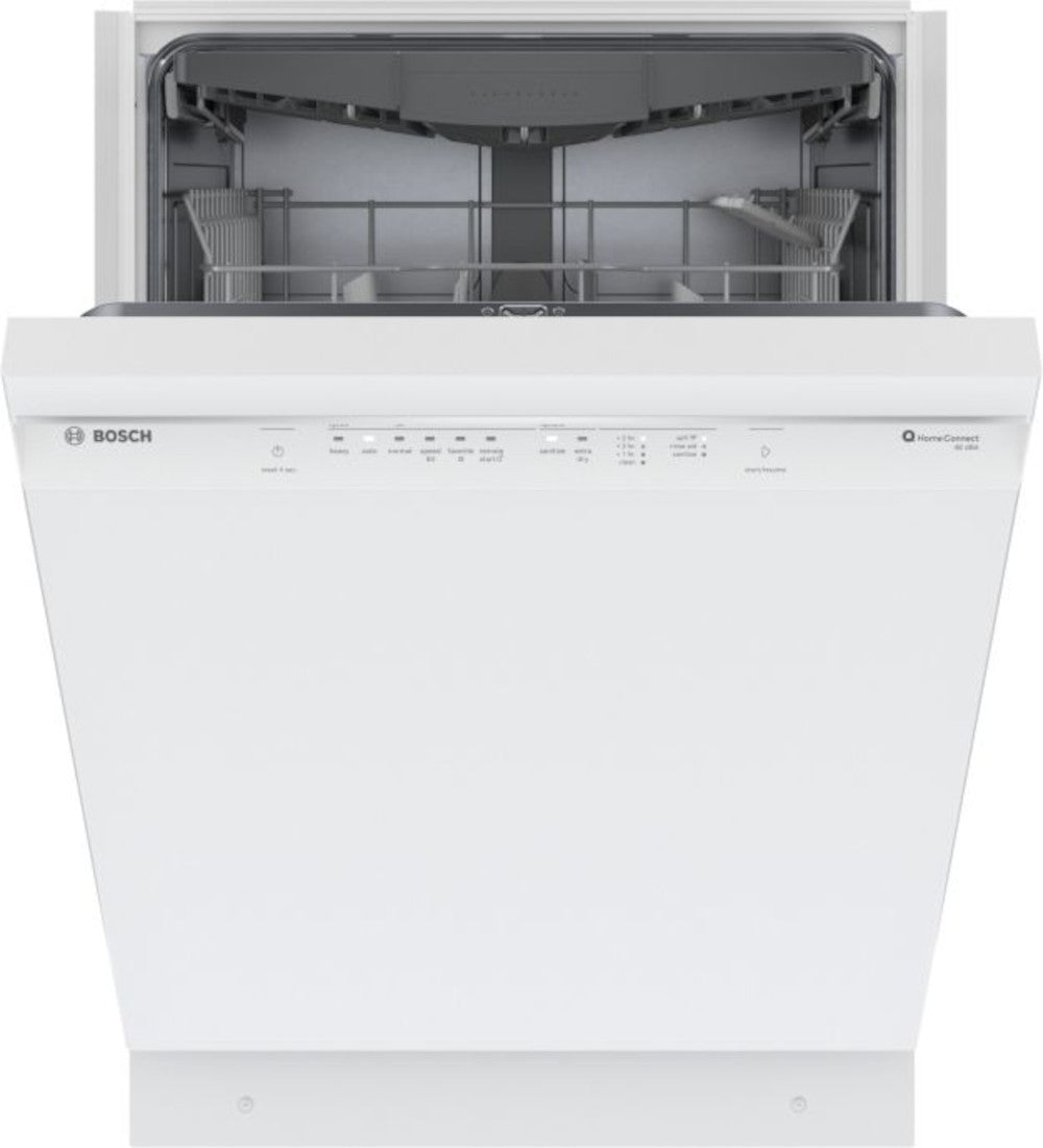 Bosch - 46 dBA Built In Dishwasher in White - SHE53C82N