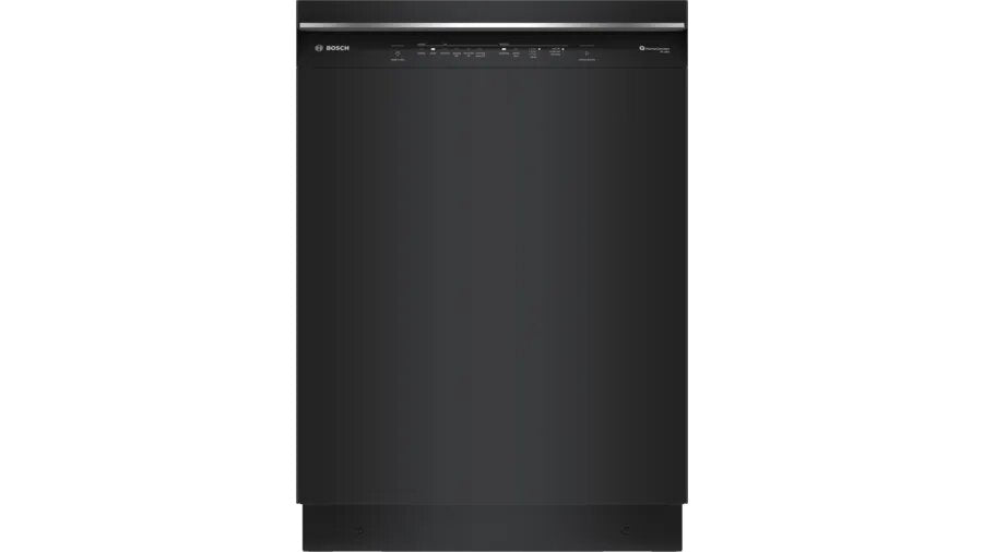 Bosch - 46 dBA Built In Dishwasher in Black - SHE53C86N