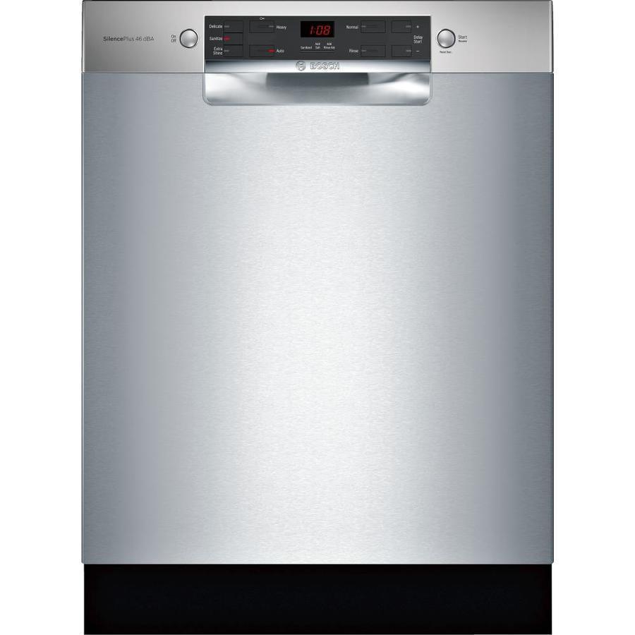 Bosch - 46 dBA Built In Dishwasher in Stainless - SHEM53Z25C