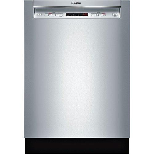 Bosch - 44 dBA Built In Dishwasher in Stainless - SHEM63W55N
