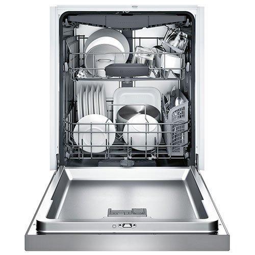 Bosch - 44 dBA Built In Dishwasher in Stainless - SHEM63W55N