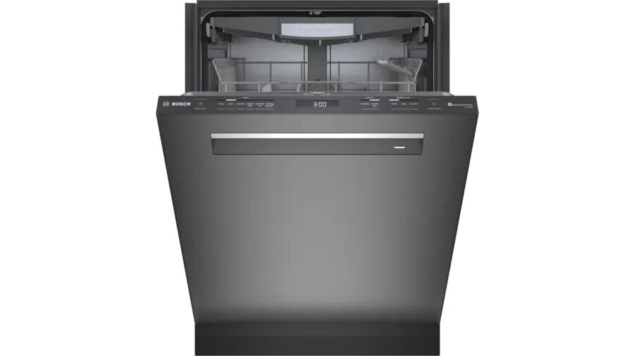 Bosch - 42 dBA Built In Dishwasher in Black Stainless - SHP78CM4N