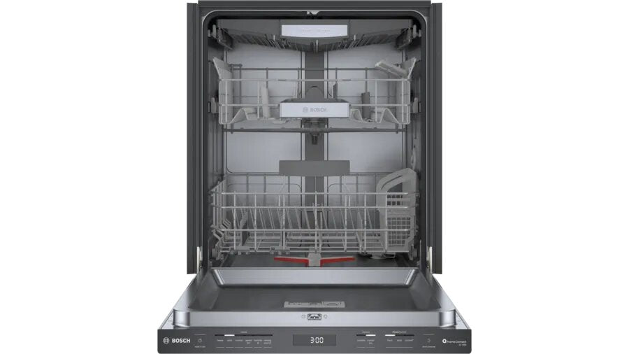 Bosch - 42 dBA Built In Dishwasher in Black Stainless - SHP78CM4N