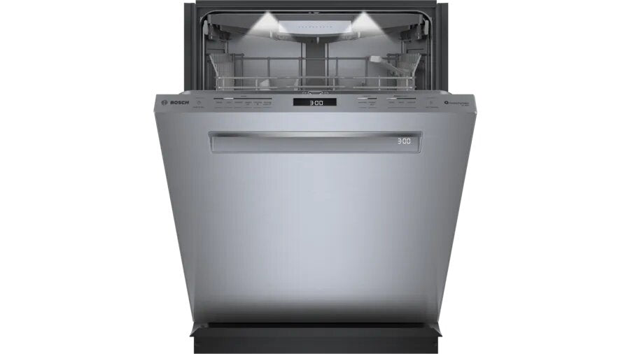 Bosch - 38 dBA Built In Dishwasher in Stainless - SHP9PCM5N