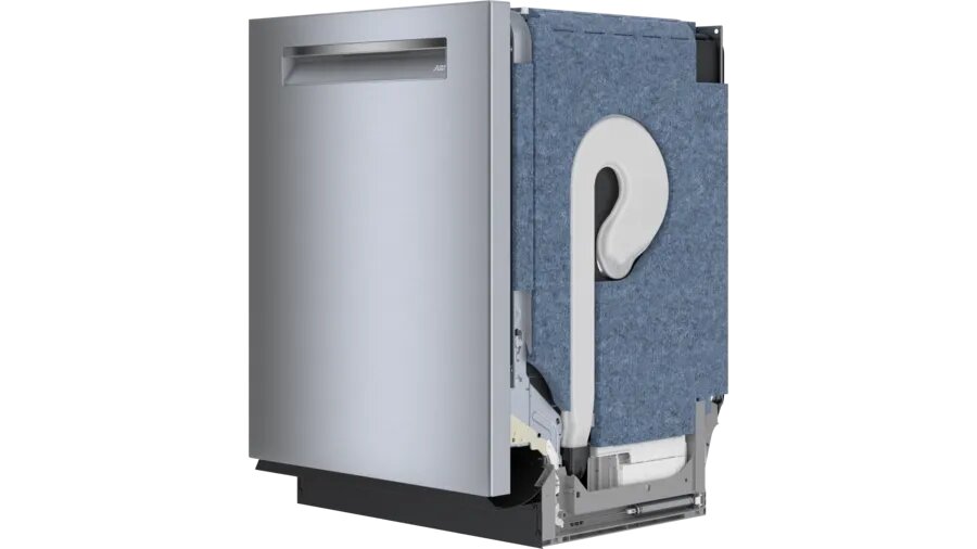 Bosch - 38 dBA Built In Dishwasher in Stainless - SHP9PCM5N