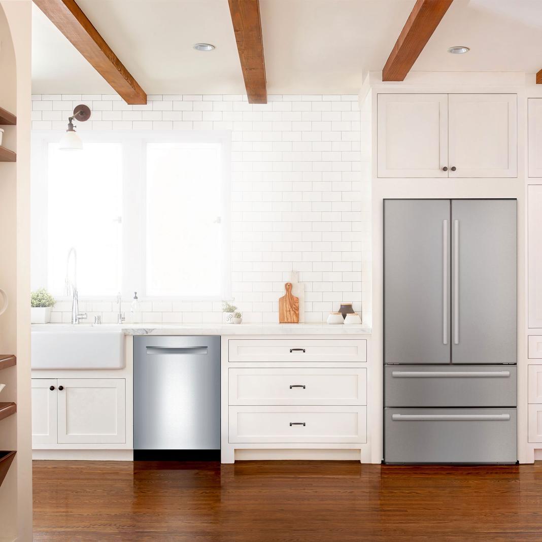 Bosch - 40 dBA Built In Dishwasher in Stainless - SHPM88Z75N