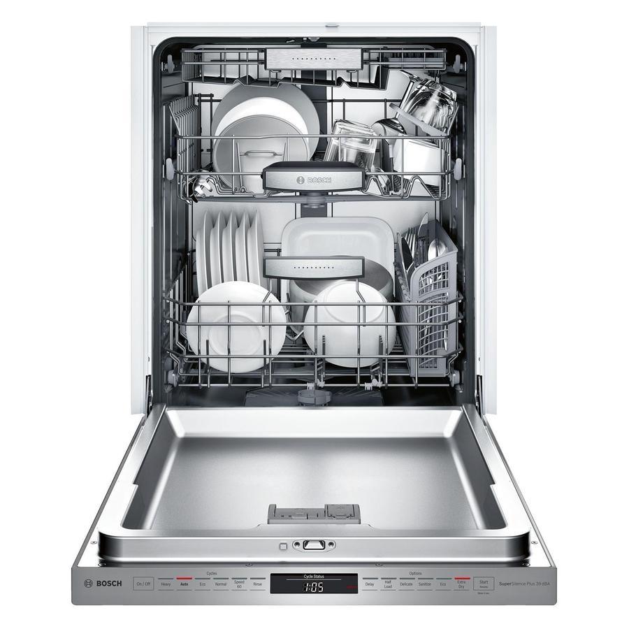 Bosch - 39 dBA Built In Dishwasher in Stainless - SHPM98W75N