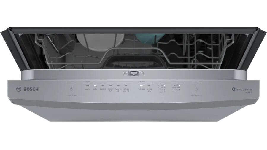 Bosch - 46 dBA Built In Dishwasher in Stainless - SHS53CD5N