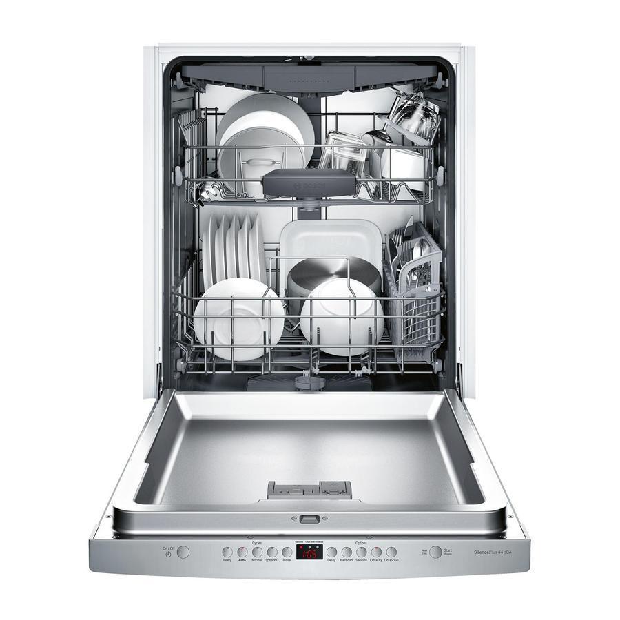 Bosch - 44 dBA Built In Dishwasher in Stainless - SHS863WD5N
