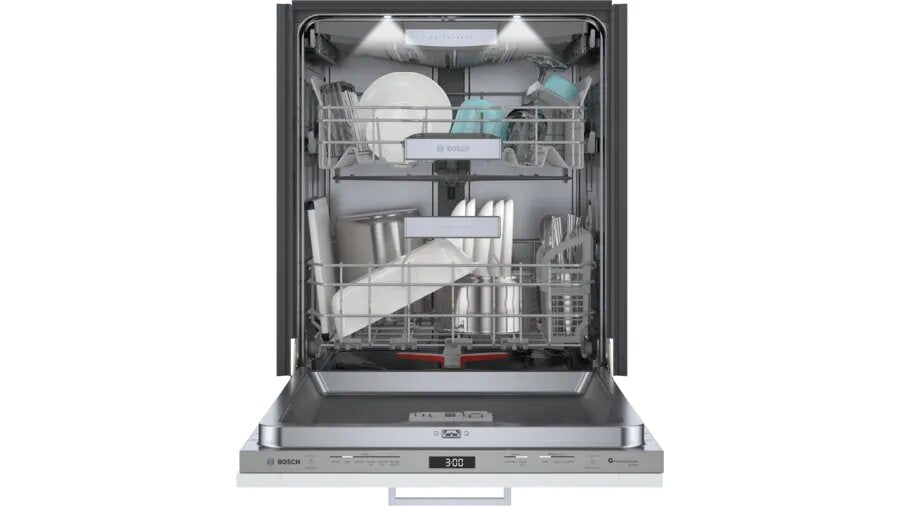 Bosch - 39 dBA Built In Dishwasher in Panel Ready - SHV9PCM3N