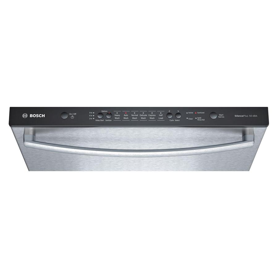 Bosch - 50 dBA Built In Dishwasher in Stainless - SHX3AR75UC