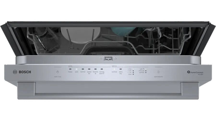 Bosch - 46 dBA Built In Dishwasher in Stainless - SHX53CM5N