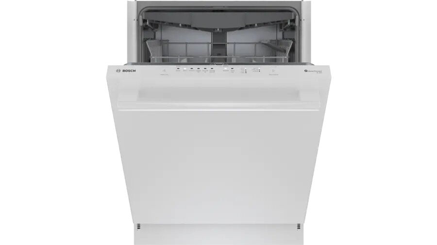 Bosch - 46 dBA Built In Dishwasher in White - SHX5AEM2N