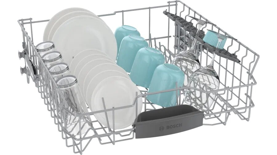 Bosch - 46 dBA Built In Dishwasher in White - SHX5AEM2N